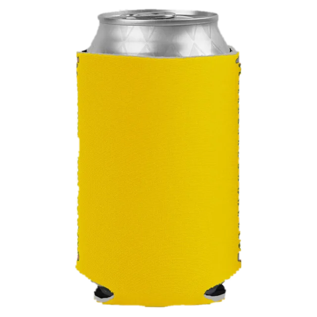 Can koozie, yellow