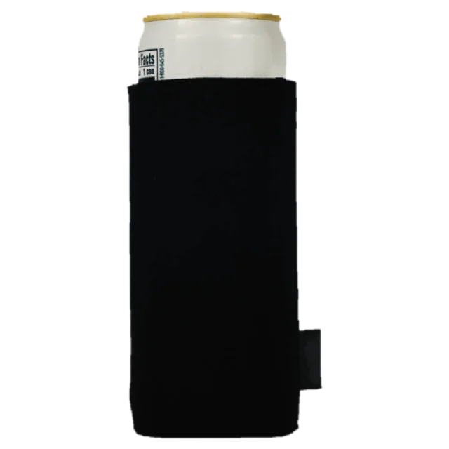 Slim can koozie, black